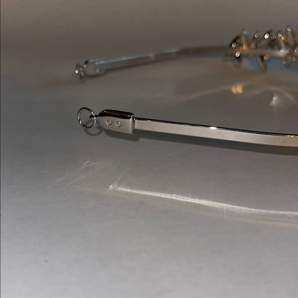 Swarovski Silver Crystal Hair Tiara - Picture 2 of 5